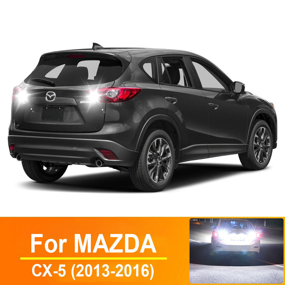 AutoGlowLED LED Reverse Light Bulbs for Mazda CX-5 2013-2016, 2Pcs Canbus Error Free