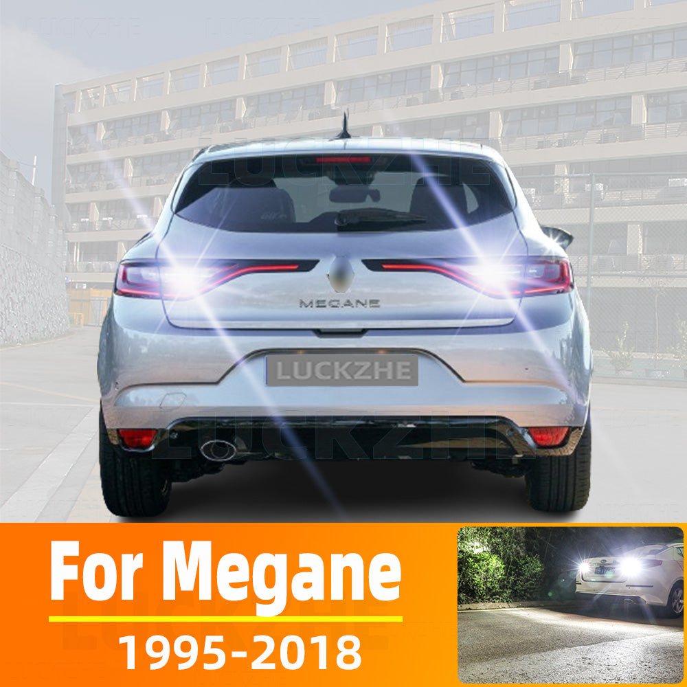 AutoGlowLED LED Reverse Light for Renault Megane 1 2 3 4 CC 1995-2018 2pcs