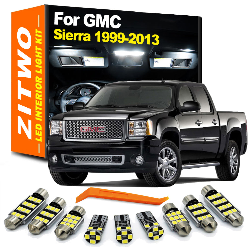 AutoGlowLED Canbus LED Interior Light Kit for GMC Sierra 1500/2500/3500 1999-2013