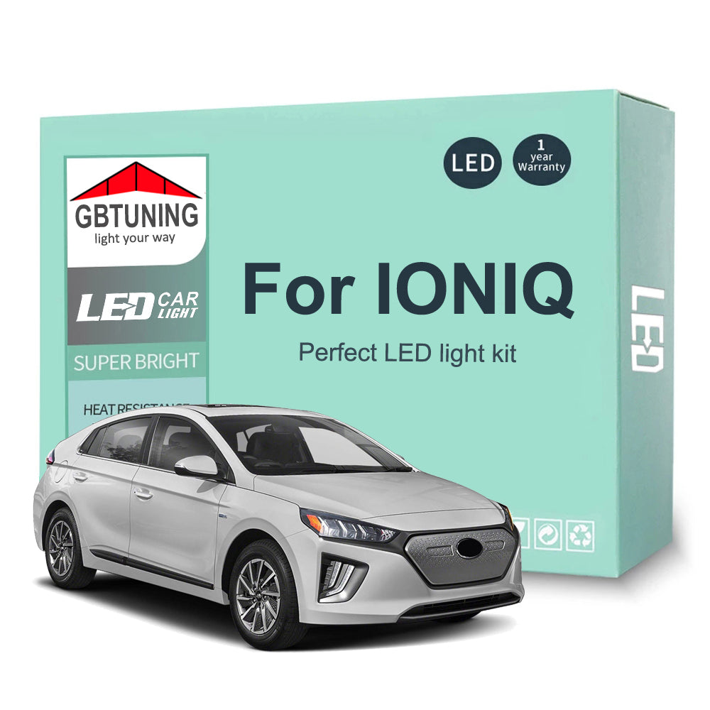AutoGlowLED Interior LED Light Kit for Hyundai IONIQ 2016-2020 Canbus