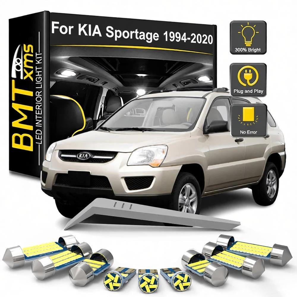 AutoGlowLED KIA Sportage Interior LED Lights Canbus Kit 1994-2020