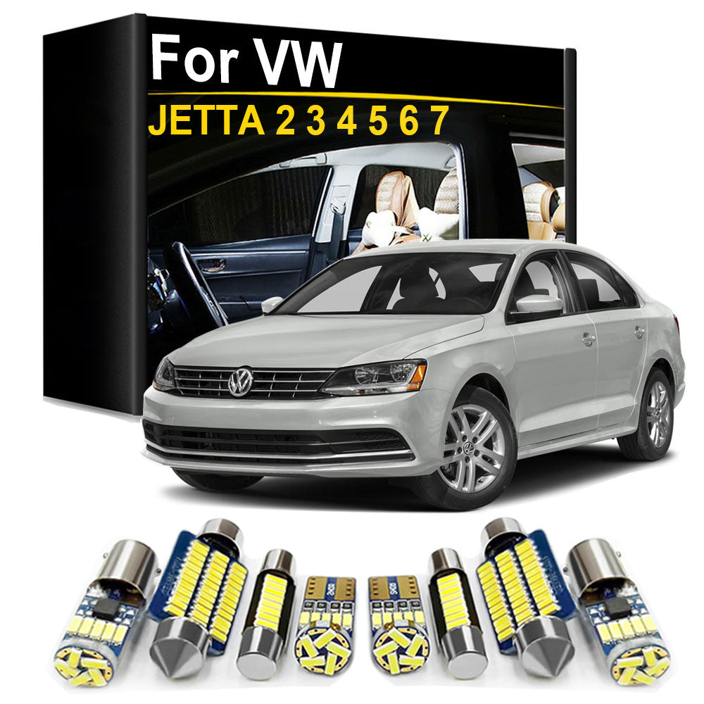 AutoGlowLED Interior LED Light Kit for VW Jetta MK2-MK7 Canbus