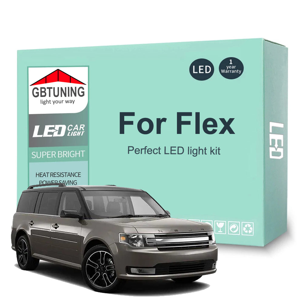 AutoGlowLED Canbus Interior LED Light Kit for Ford Flex 2009-2019