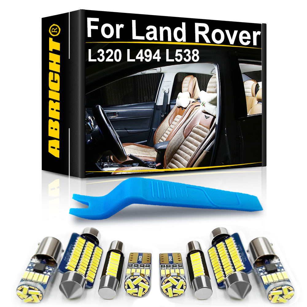 AutoGlowLED Canbus LED Interior Light Kit for Land Rover Range Rover Sport Evoque