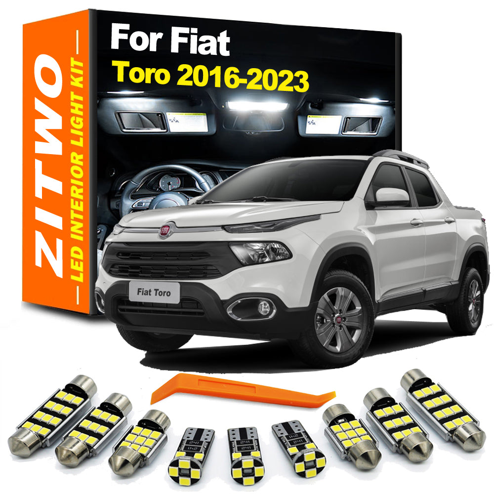 LED Interior Dome Light Kit for Fiat Toro 2016-2023 | AutoGlowLED