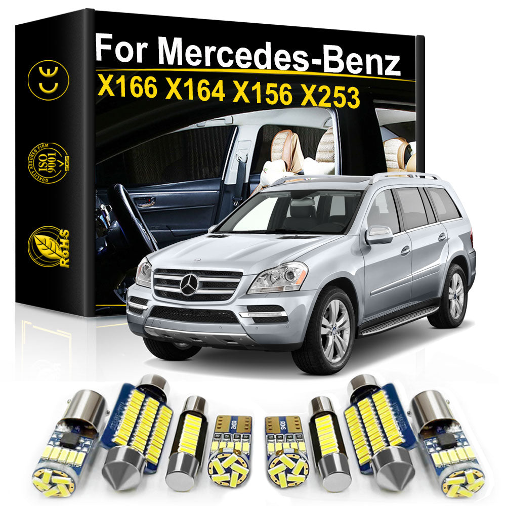 AutoGlowLED Mercedes Benz Interior LED Light Kit Canbus Error Free