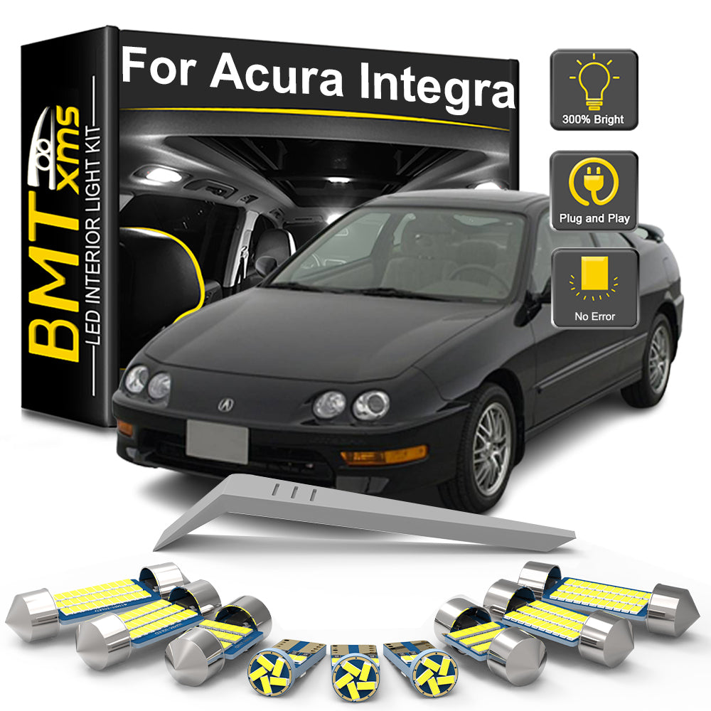 AutoGlowLED LED Interior Light Kit for Acura Integra 1986-2001 Canbus