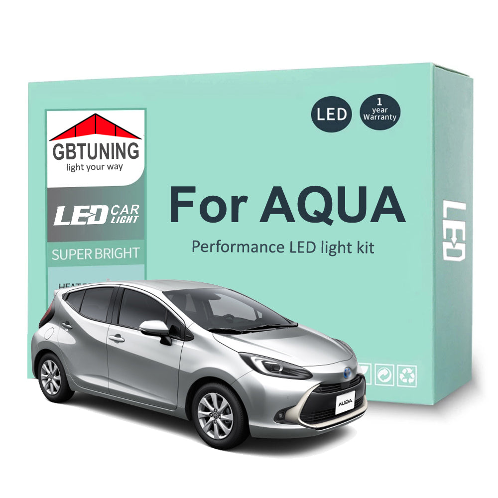 AutoGlowLED LED Interior Light Kit for Toyota AQUA 2011-2021 Canbus