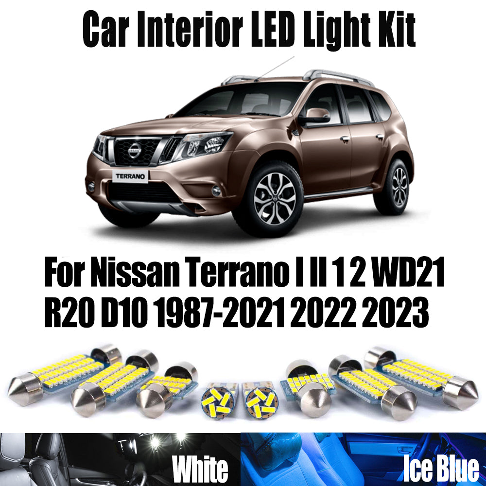 AutoGlowLED LED Interior Light Kit for Nissan Terrano I II WD21 R20 D10