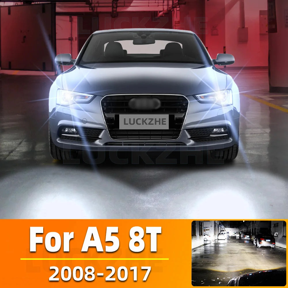AutoGlowLED H7 LED Headlight Bulb 6000K Canbus No Error for Audi A5 8T