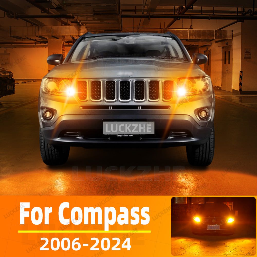 AutoGlowLED LED Rear Turn Signal Light for Jeep Compass MK49 2006-2024