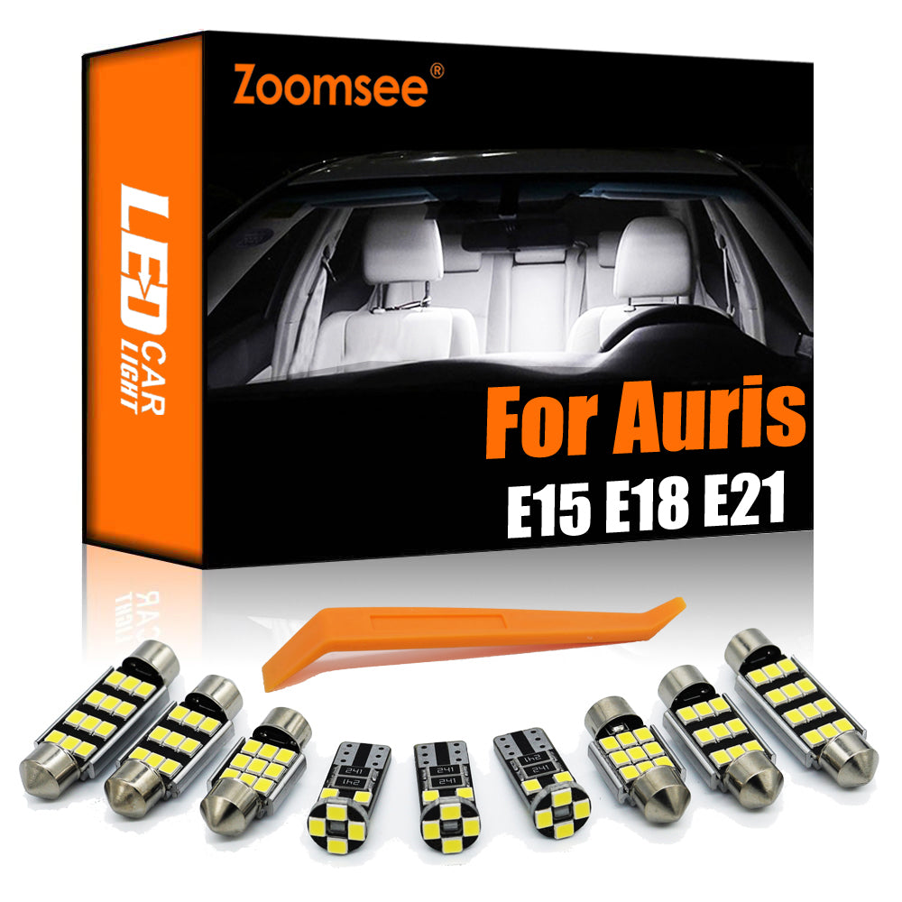 AutoGlowLED Interior LED Light Kit for Toyota Auris E15 E18 E21 2006-2021 Canbus