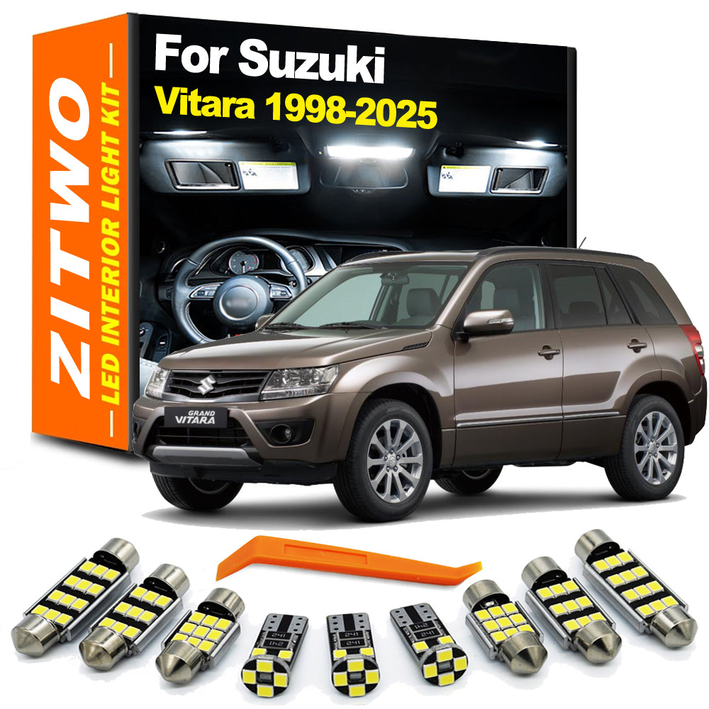 AutoGlowLED LED Interior Light Kit for Suzuki Grand Vitara 1999-2025