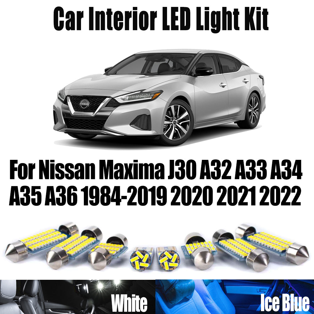 AutoGlowLED Interior LED Light Kit for Nissan Maxima J30 A32-A36