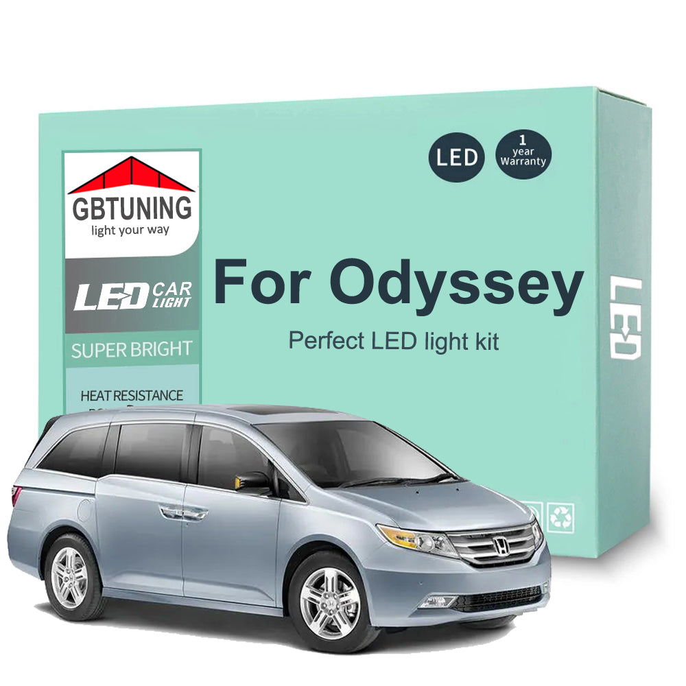 AutoGlowLED Canbus LED Interior Light Kit for Honda Odyssey 1995-2022