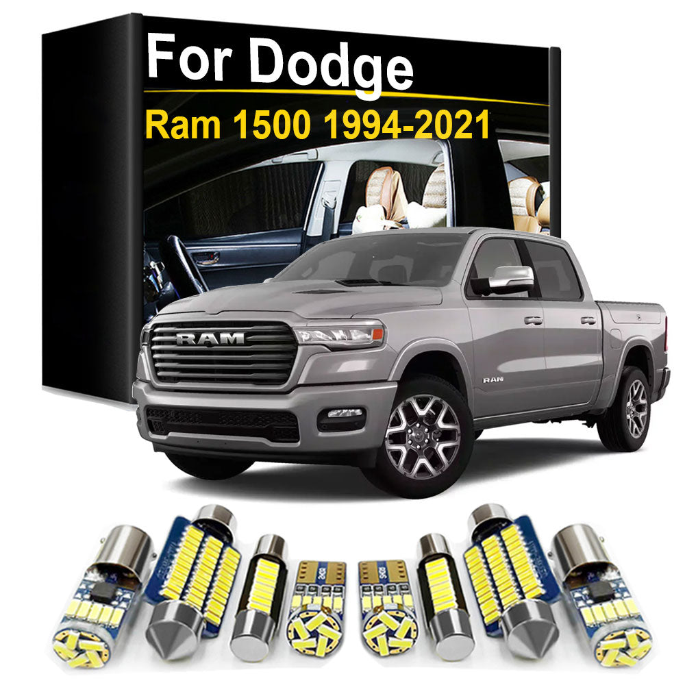 AutoGlowLED Interior LED Light Kit Canbus for Dodge Ram 1500 1994-2021