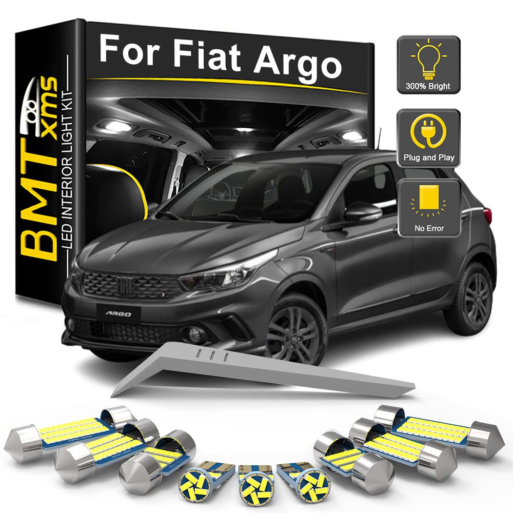 AutoGlowLED Canbus LED Interior Light Kit for Fiat Argo 2017-2023