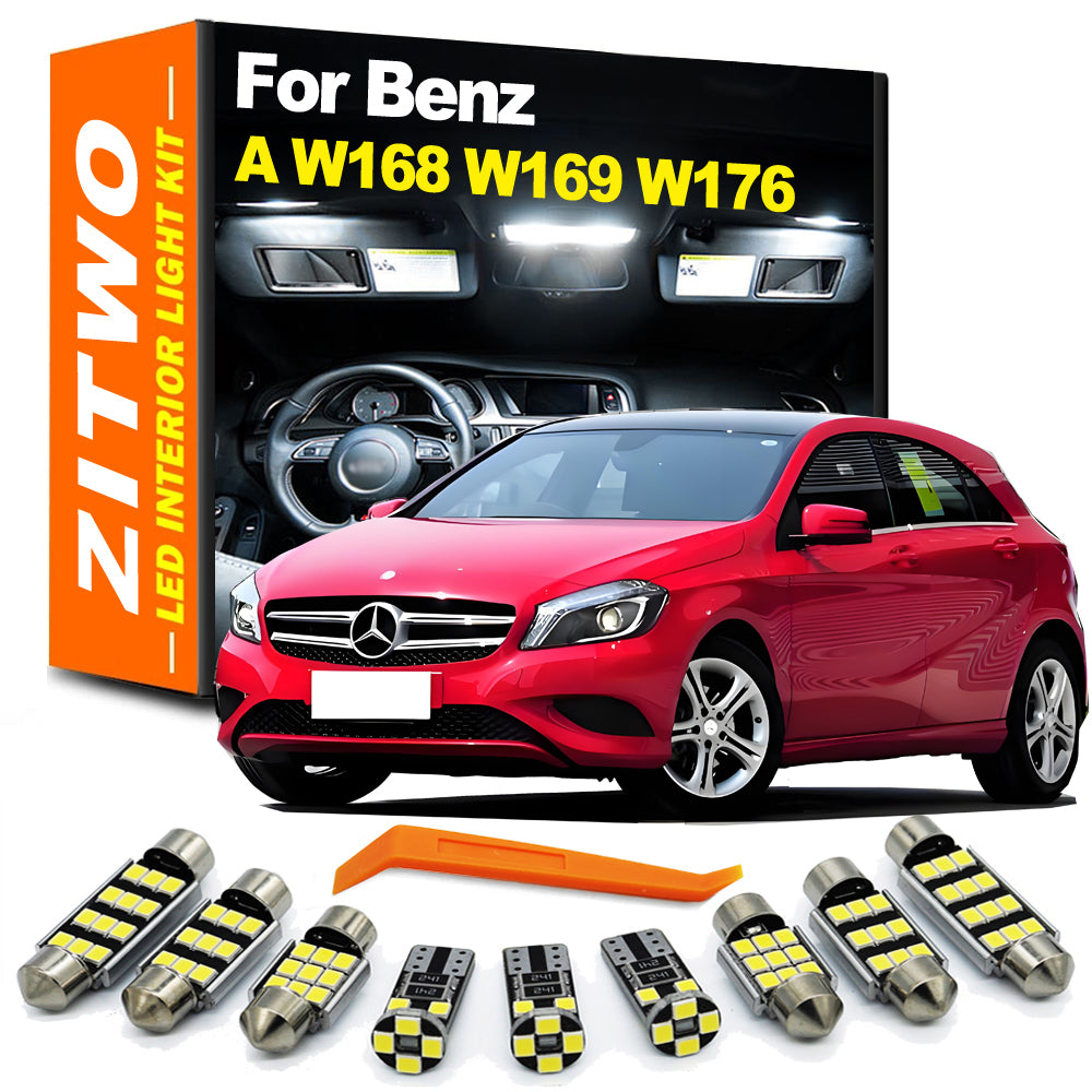 AutoGlowLED LED Interior Light Kit for Mercedes A-Class W168 W169 W176
