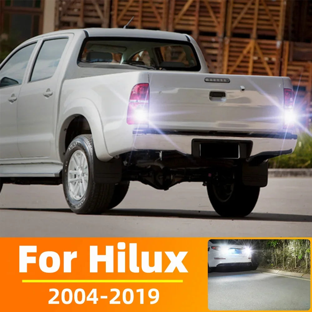 AutoGlowLED LED Reverse Light for Toyota Hilux 2004-2019, 2pcs