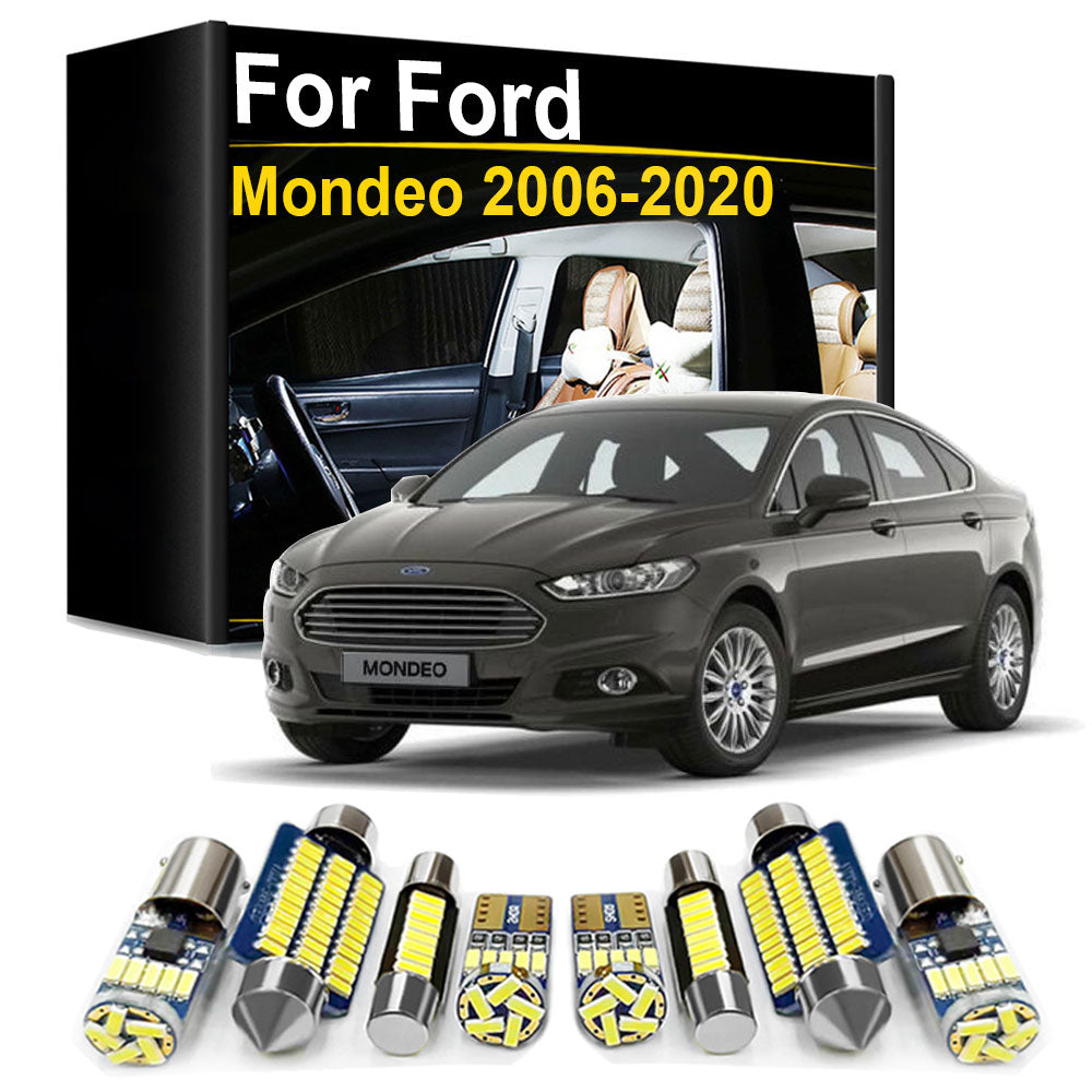 AutoGlowLED Interior LED Light Kit Canbus for Ford Mondeo MK3 MK4 MK5