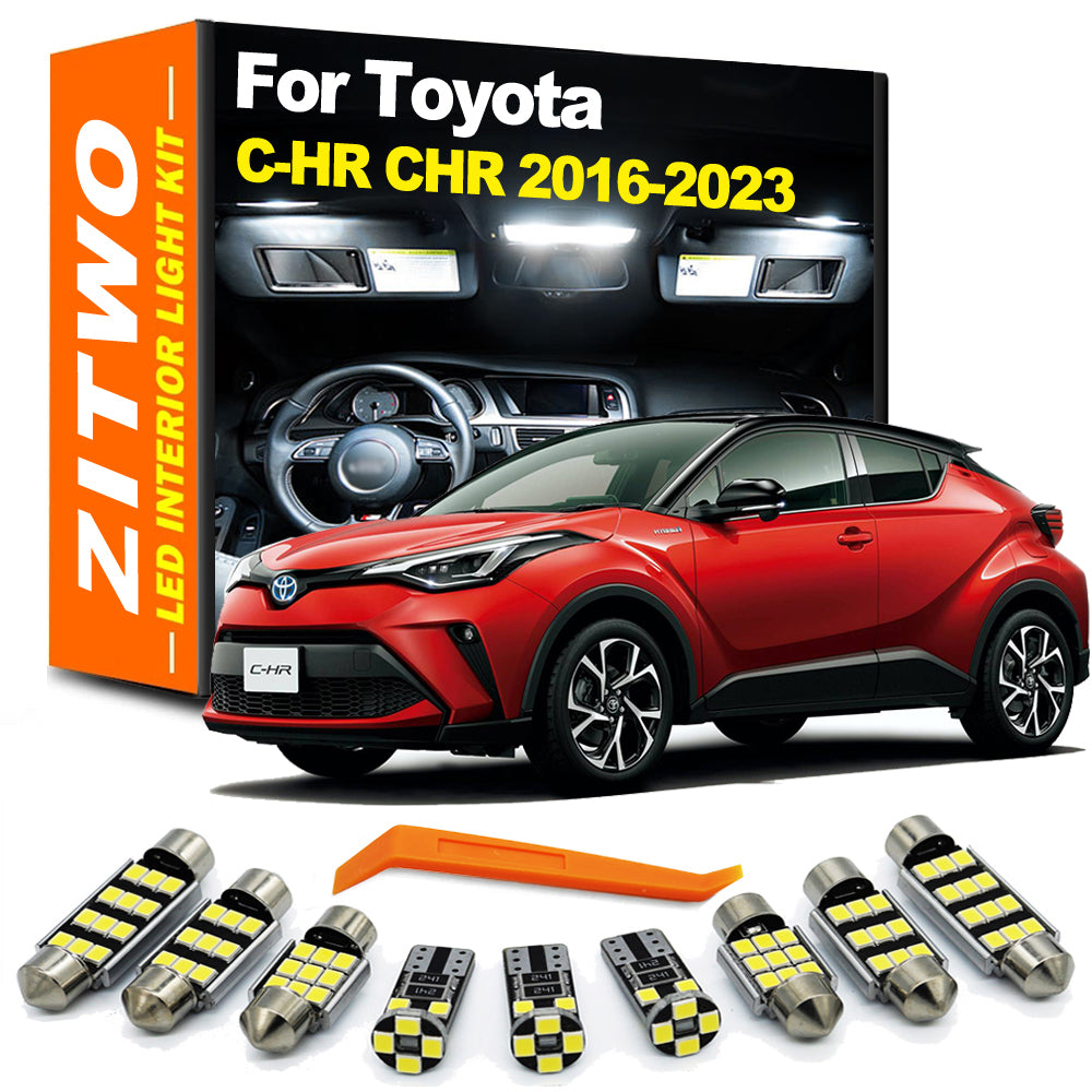 AutoGlowLED Canbus LED Interior Light Kit for Toyota C-HR 2016-2023