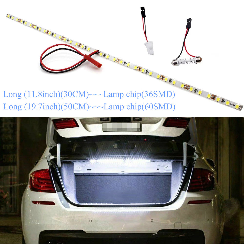 AutoGlowLED 6000K LED Interior Light Kit for Car Trunk Cargo Area