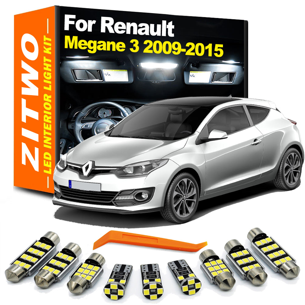 AutoGlowLED LED Interior Light Kit for Renault Megane 3 2009-2015