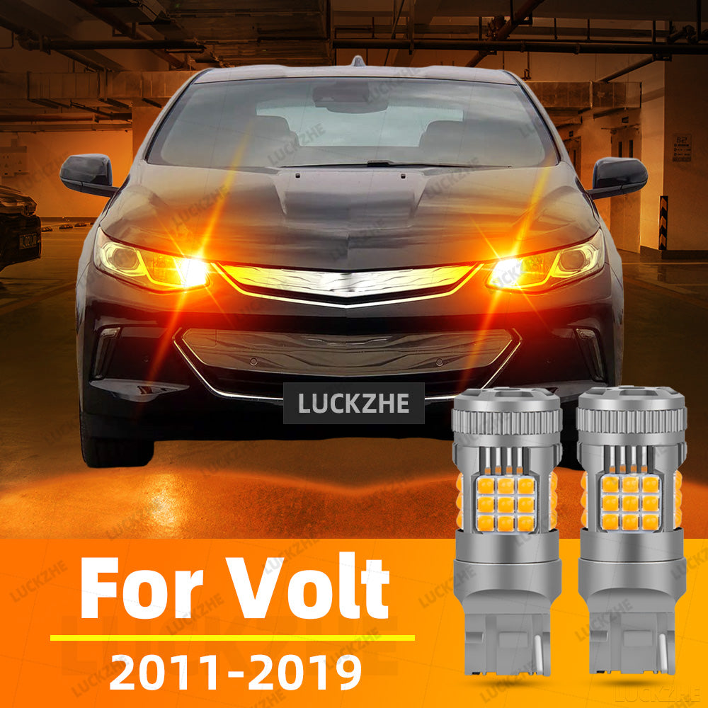 AutoGlowLED LED Turn Signal Light for Chevrolet Volt 2011-2019 Amber