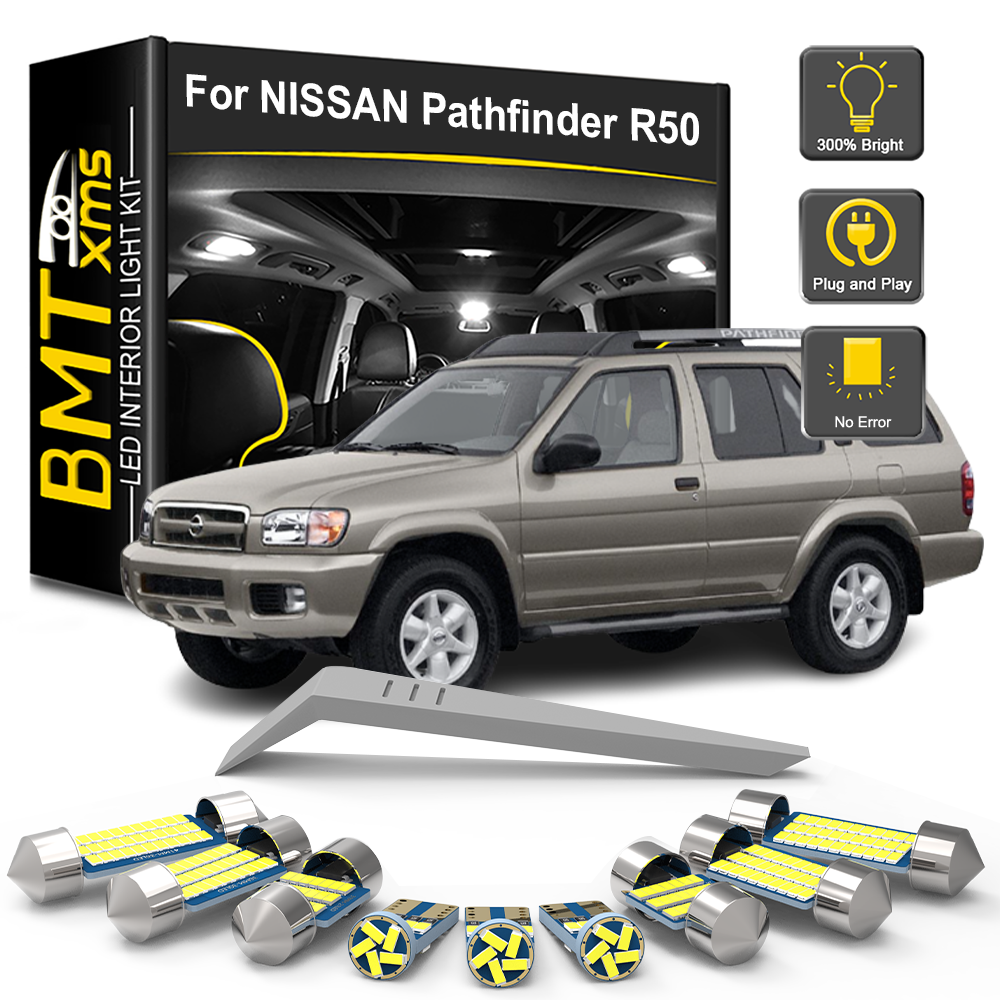 AutoGlowLED LED Interior Light Kit for Nissan Pathfinder R50 1996-2004