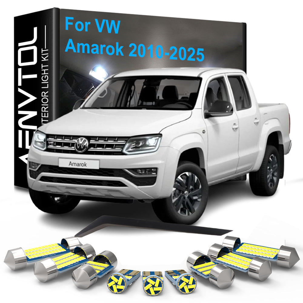 AutoGlowLED LED Interior Light Kit for VW Amarok 2010-2025 Canbus 7pcs