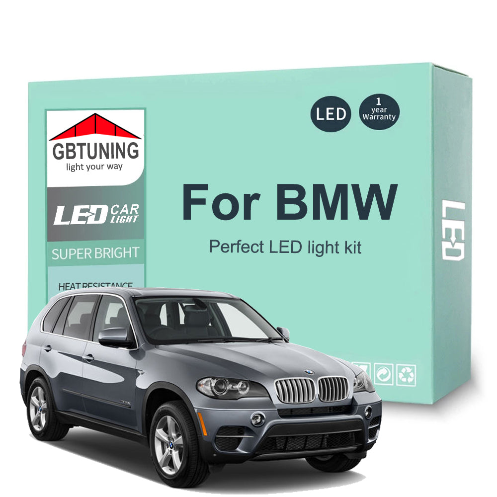 AutoGlowLED Canbus LED Interior Light Kit for BMW X1 X2 X3 X4 X5 X6