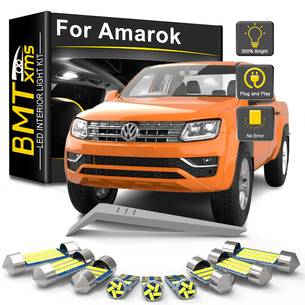 AutoGlowLED LED Interior Light Kit for VW Amarok 2010-2022 8Pcs