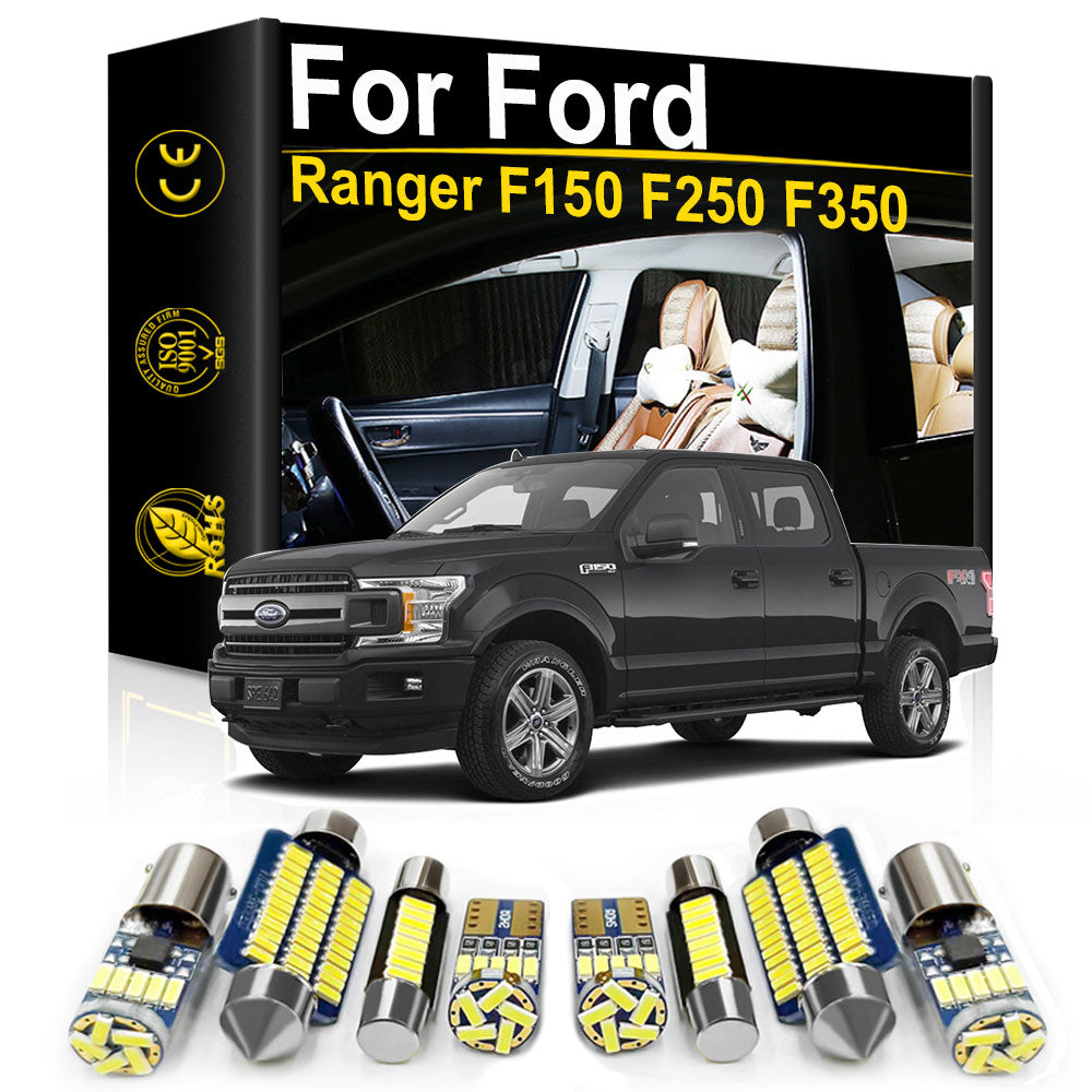 AutoGlowLED Ford F150 F250 F350 Ranger Interior LED Light Kit Canbus