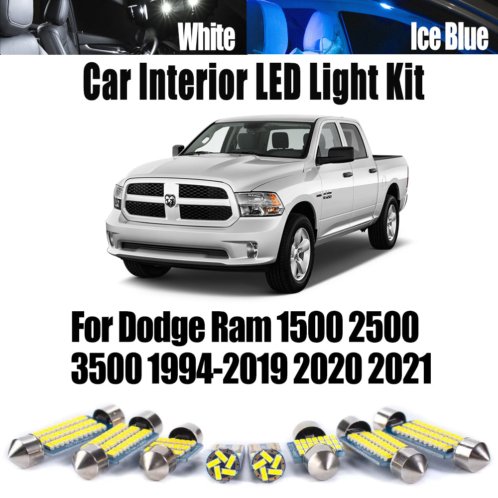 AutoGlowLED Canbus LED Interior Light Kit for Dodge Ram 1500 2500 3500