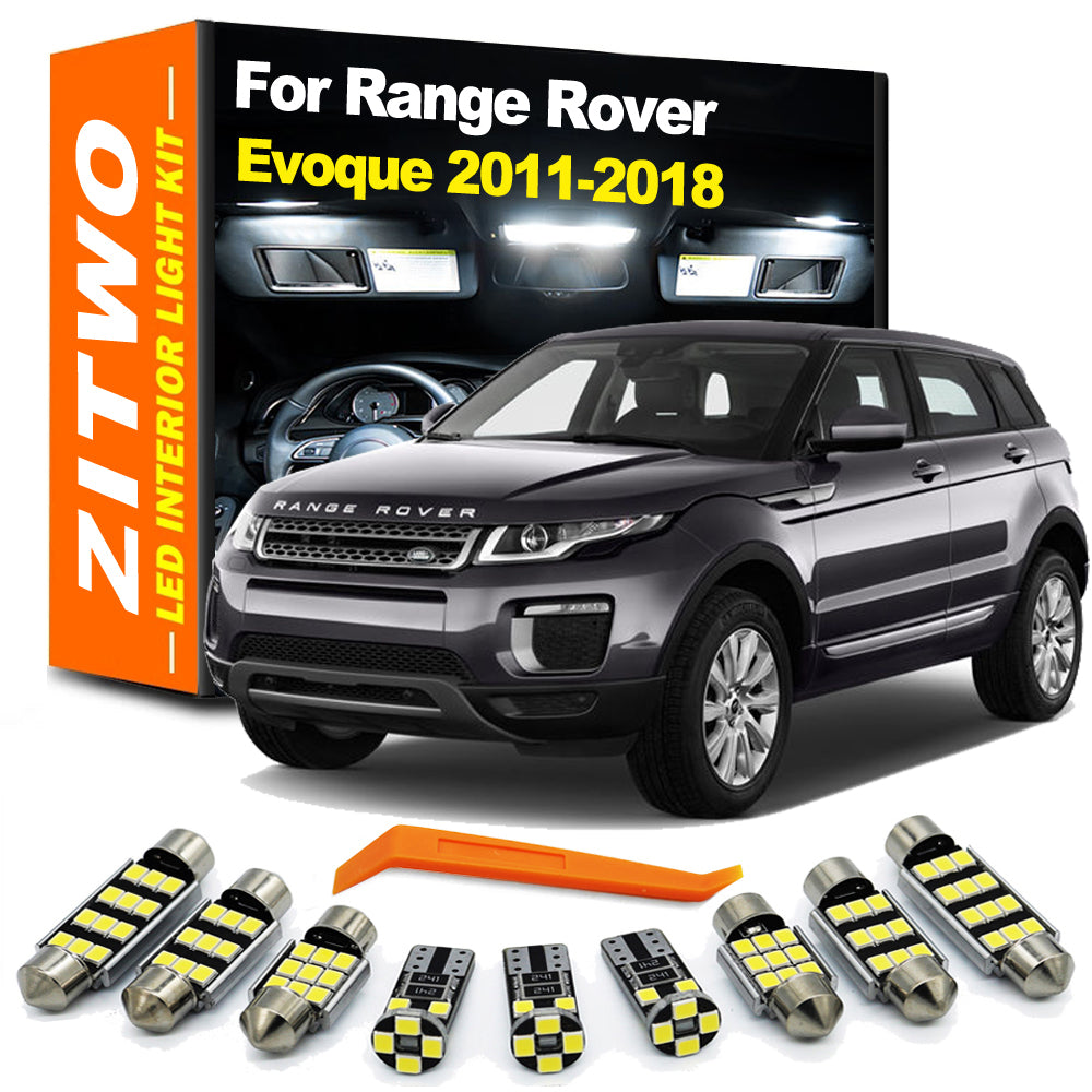 AutoGlowLED LED Interior Light Kit for Land Rover Range Rover Evoque L538 2011-2018
