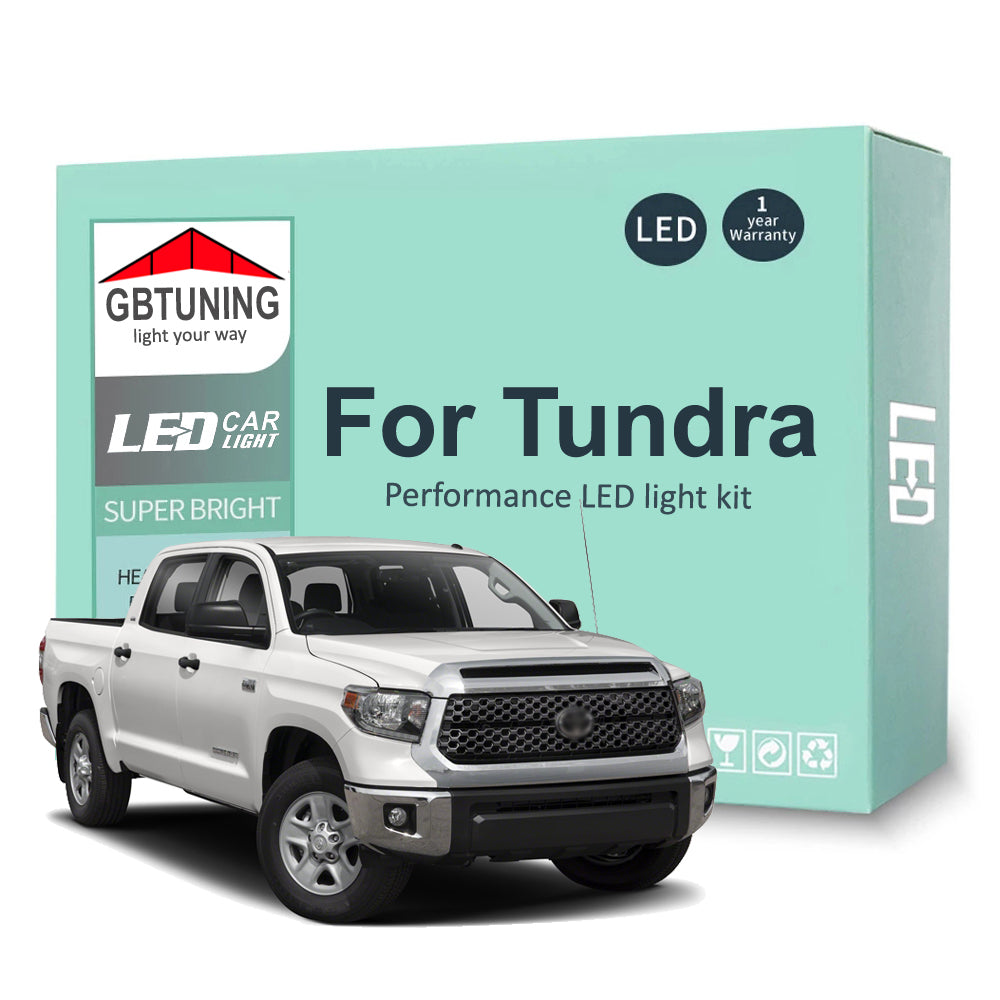AutoGlowLED Interior LED Light Kit for Toyota Tundra 1999-2021 Canbus