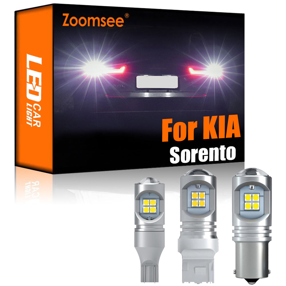 AutoGlowLED White Reverse LED Bulbs for KIA Sorento 2002-2020 Canbus