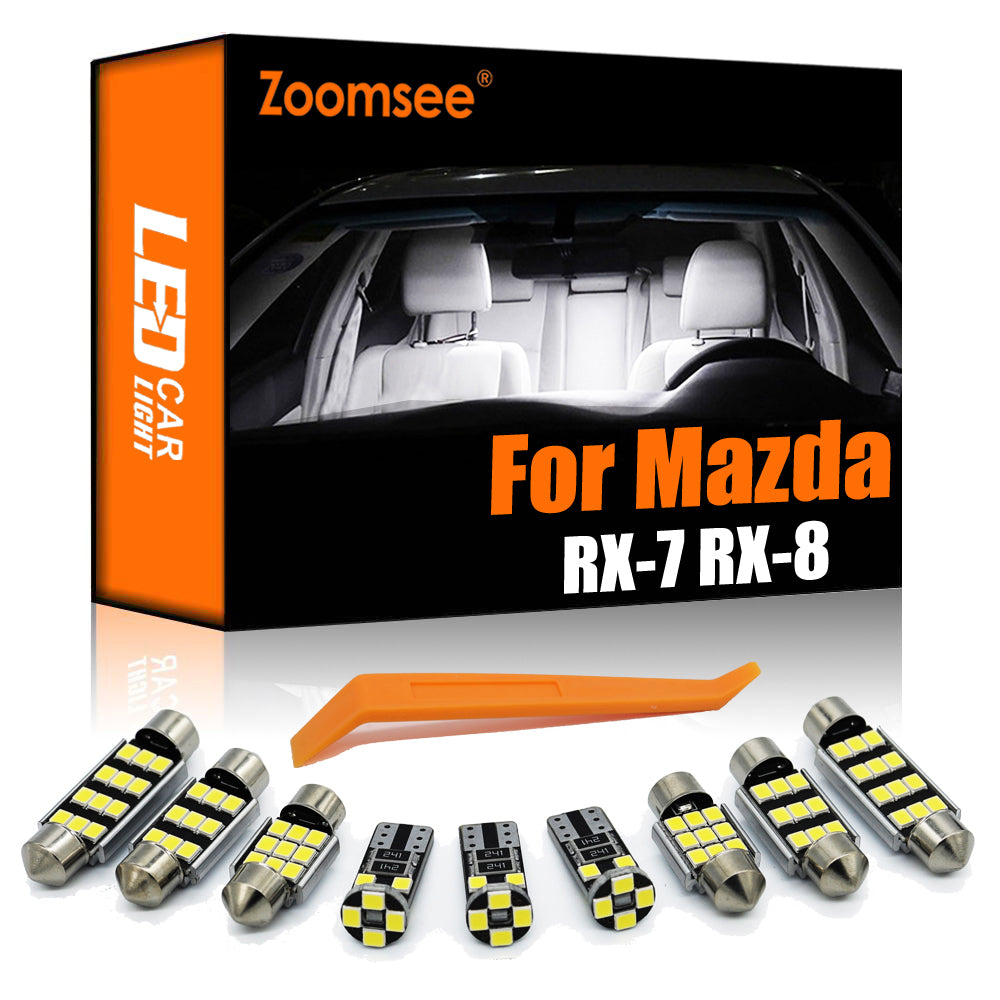 AutoGlowLED Interior LED Light Kit for Mazda RX-7 RX-8 Canbus