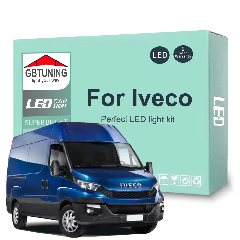 AutoGlowLED Canbus LED Interior Light Kit for Iveco Daily 1990-2024