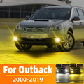 AutoGlowLED LED Fog Lamp Bulbs for Subaru Outback 2000-2019 6000K White 2Pcs