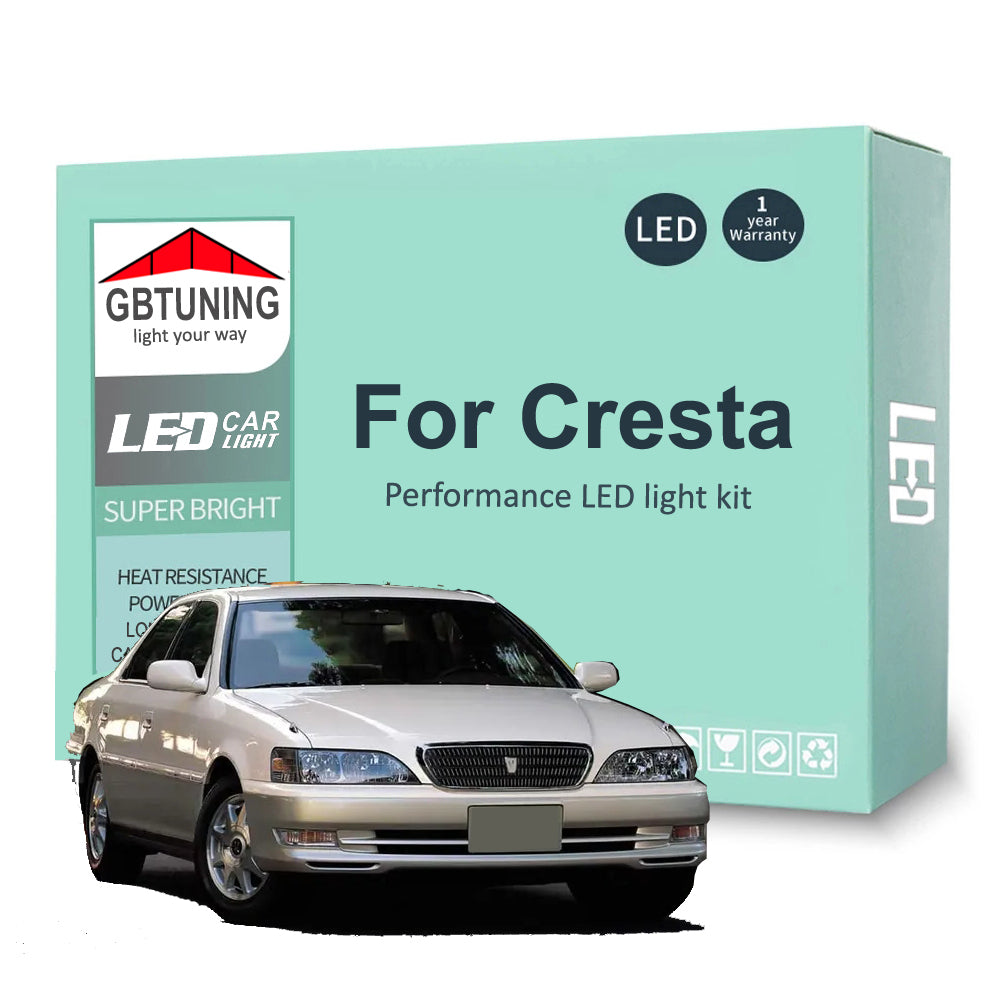 AutoGlowLED Canbus Interior LED Light Kit for Toyota Cresta 1984-2001