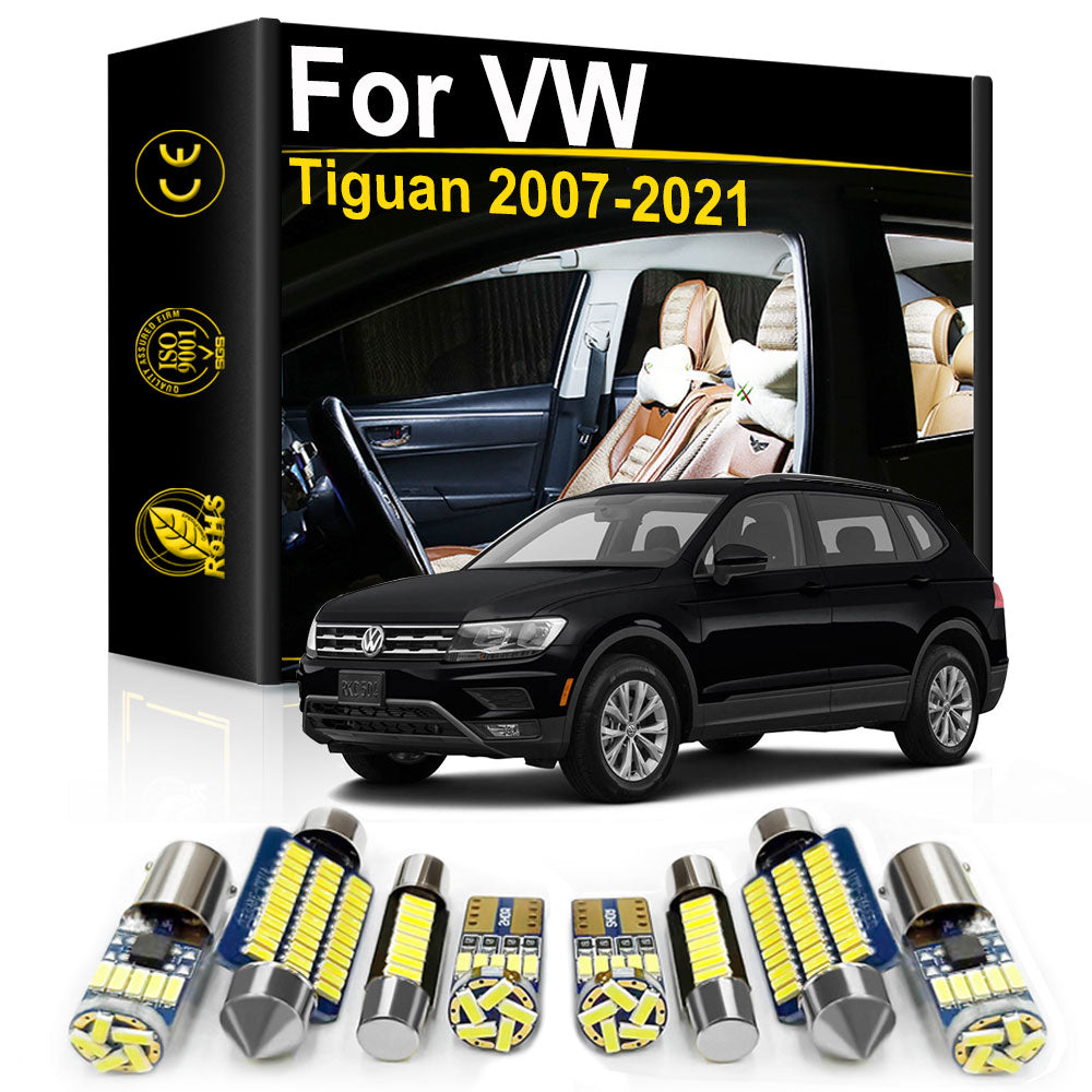 AutoGlowLED Interior LED Light Kit for VW Tiguan – Canbus Error Free