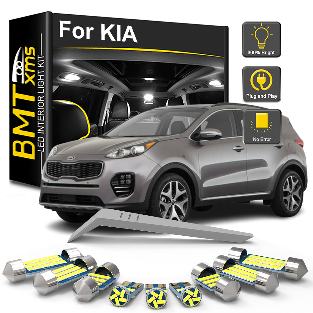 AutoGlowLED Canbus LED Interior Light Kit for KIA Sportage Sorento Ceed Rio