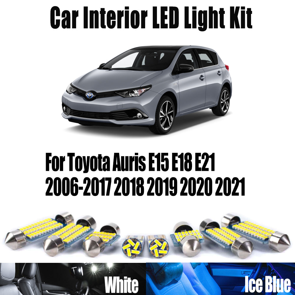 AutoGlowLED Canbus LED Interior Light Kit for Toyota Auris E15 E18 E21