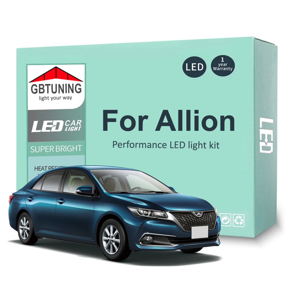 AutoGlowLED LED Interior Light Kit for Toyota Allion Premio T24 T26 Canbus