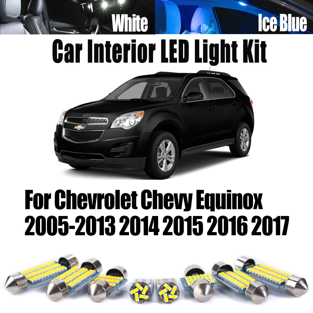 AutoGlowLED Canbus LED Interior Light Kit for Chevrolet Equinox 2005-2017