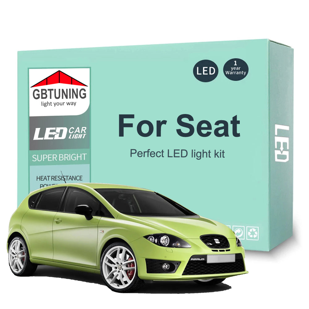 AutoGlowLED Canbus LED Interior Light Kit for Seat Leon Ibiza Ateca Arona