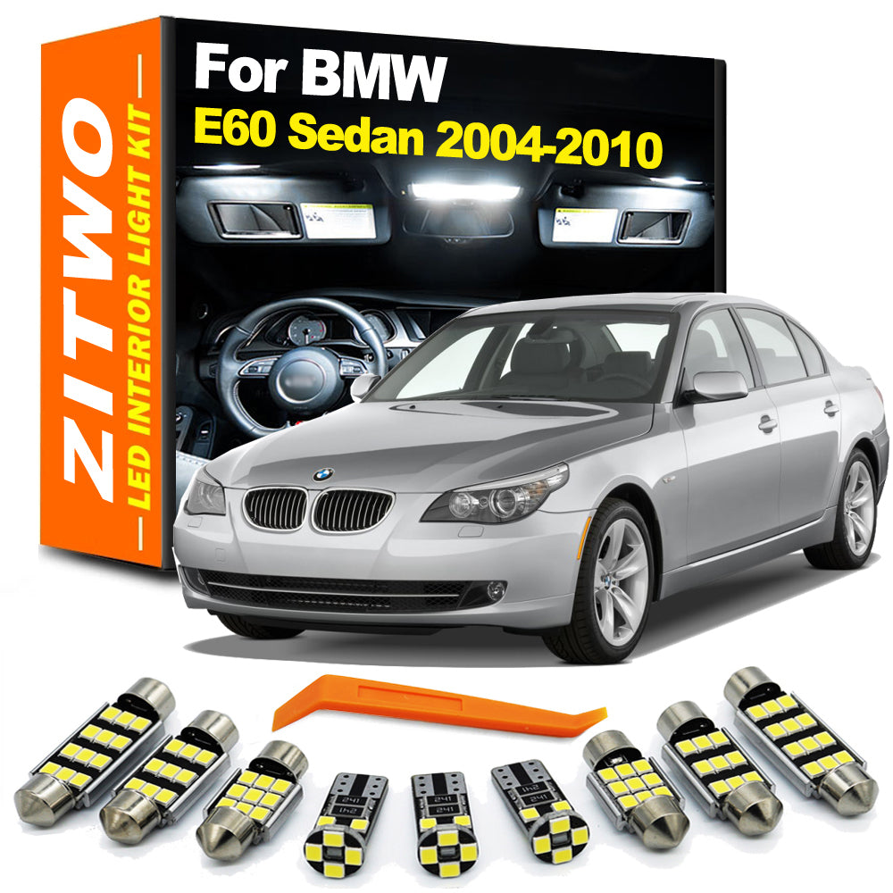 AutoGlowLED 20Pcs LED Interior Light Kit for BMW 5 Series E60 2004-2010
