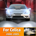AutoGlowLED LED Headlight Bulbs for Toyota Celica 2000-2005 High Low Beam Canbus