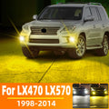 AutoGlowLED LED Fog Light Kit for Lexus LX470 LX570 1998-2015